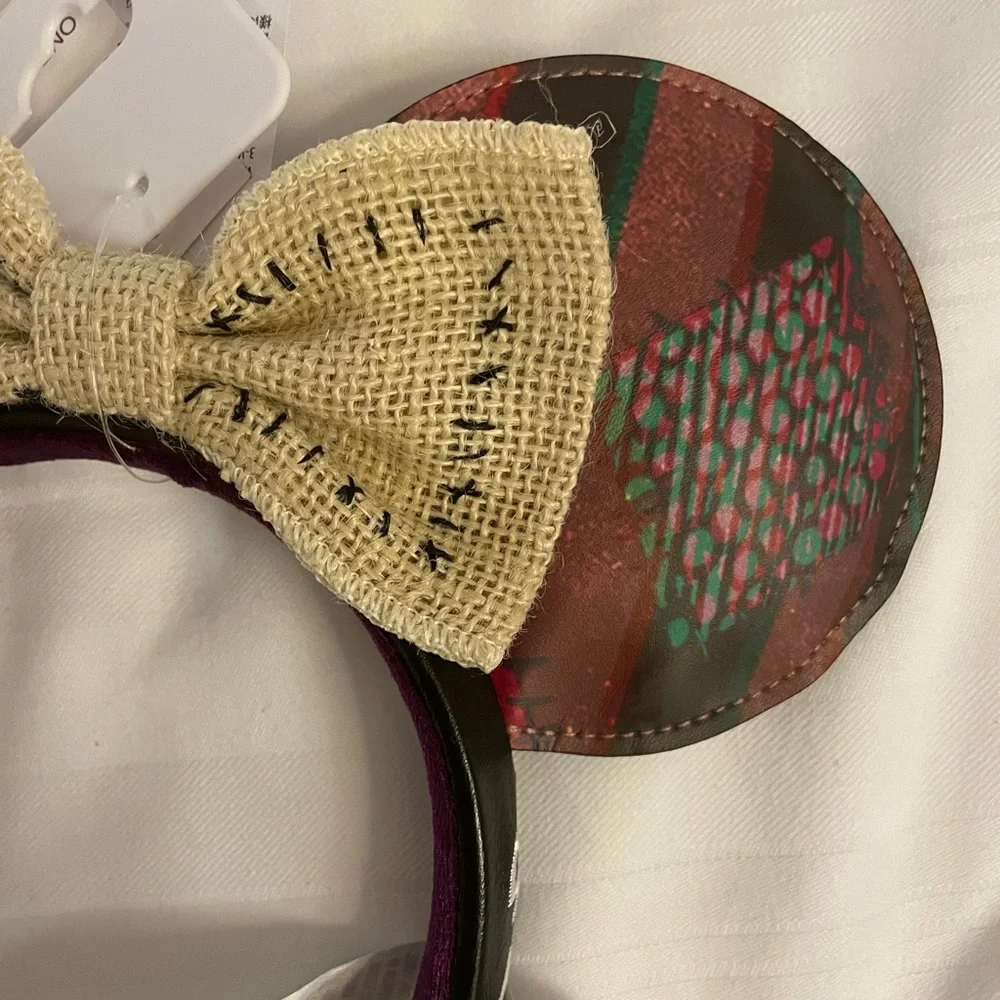 NEW Disney Parks Nightmare Before Christmas Minnie Mouse Ears‎ Headband - Sally